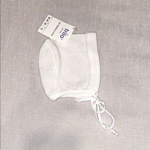 Frilo baby bonnet, New!Swiss made handmade Heirloom Quality